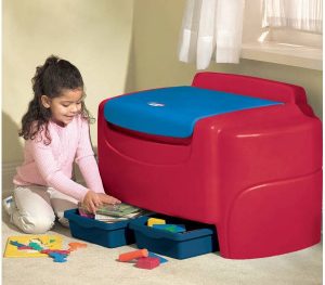 little tikes purple toy box