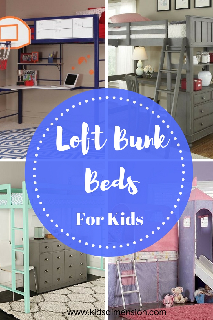 Loft Bunk Beds For Kids - Cool Loft Beds The Kids Will Love!